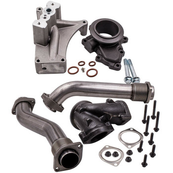 Up Pipe and Exhaust Housing Kit - Fits 99.5-03 7.3L
