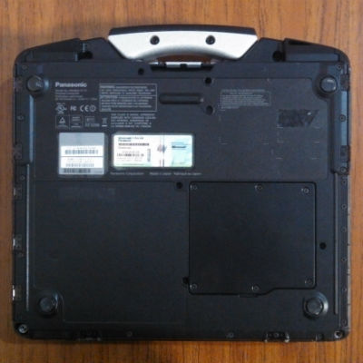 underside of the Toughbook 31