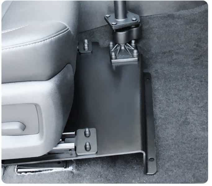 RAM No Drill Laptop Mount for Chevy Silverado More BJCS