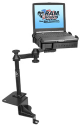 No Drill RAM Laptop Mount for the 02-12 Jeep Liberty and 07-11 Dodge Nitro