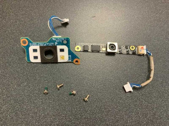 Panasonic Toughbook CF-H2 Mk1 Webcam and Camera Light Board