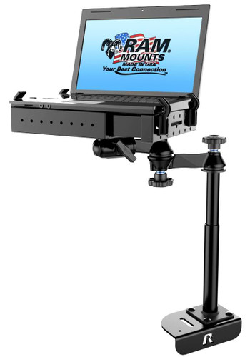 No-Drill™ Laptop Mount for the '14-'21 Ford Transit Full Size Van