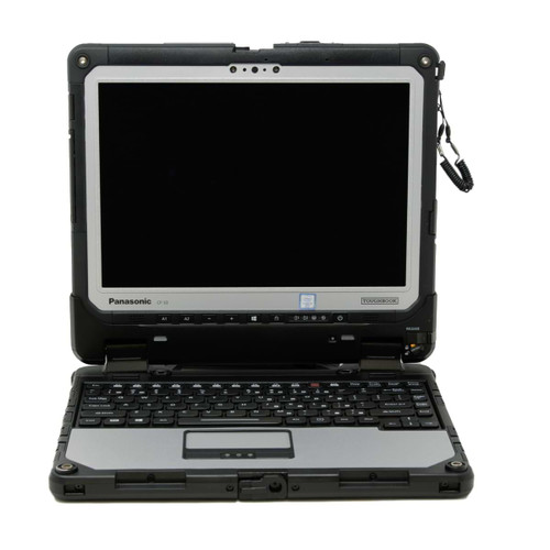 Panasonic Toughbook CF-33 With Serial Port Upgrade on the Tablet Facing Forward