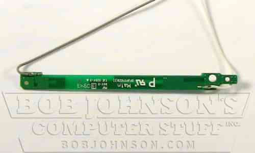 Left antenna board and wires (front) Left antenna board and wires (front)
