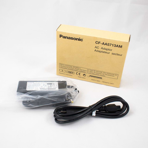 CF-AA5713AM AC power adapter with box. CF-AA5713AM AC power adapter with box.