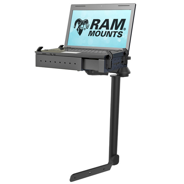 RAM® NoDrill™ Laptop Mount for '00'17 Isuzu, Chevrolet & GMC Utility