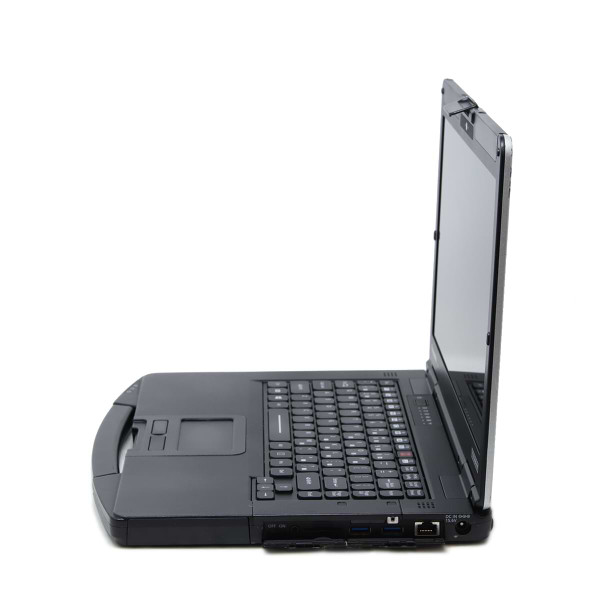 Panasonic Toughbook CF-54 MK2 Right Side with Port Covers Open Panasonic Toughbook CF-54 MK2 Right Side with Port Covers Open
