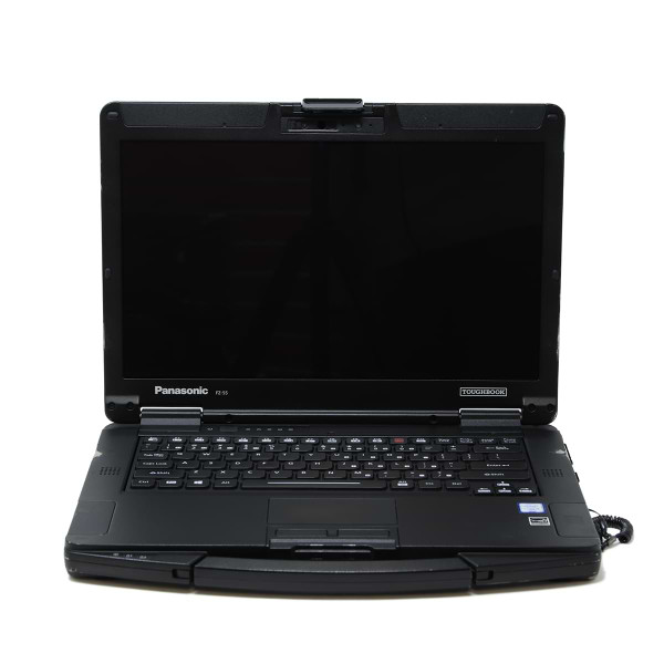 Scratch and Dent Semi Rugged FZ-55 Laptop Front View (Pictures of Actual Inventory)