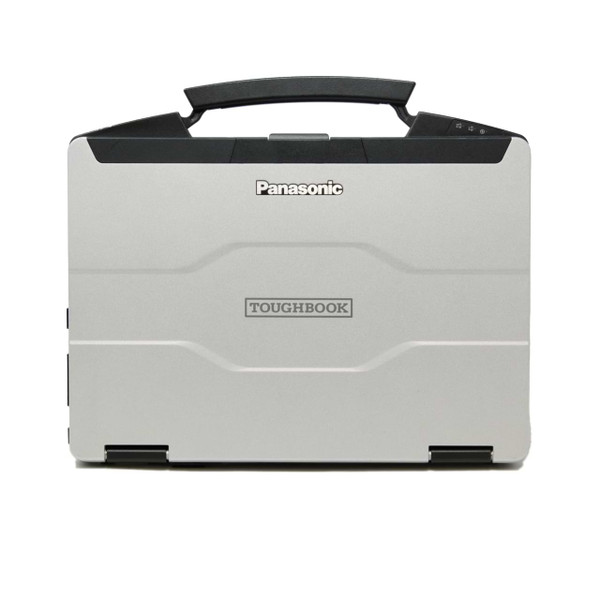 Closed Refurbished Panasonic Toughbook FZ-55 With the Handle Up