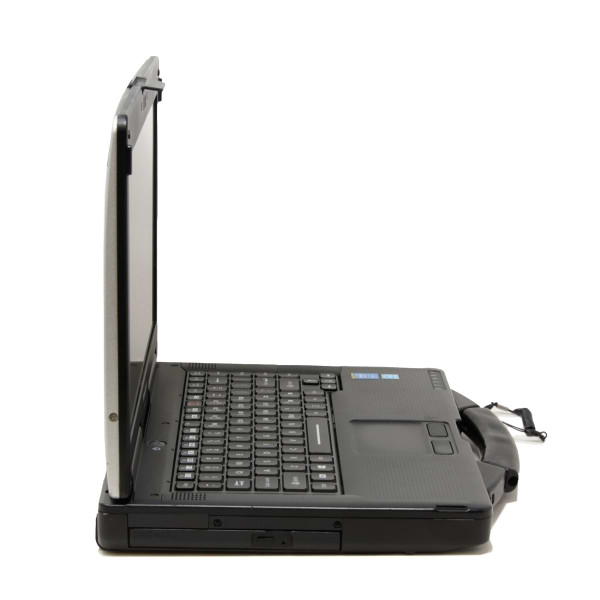 Refurbished Toughbook CF-53 left side with Media bay slot