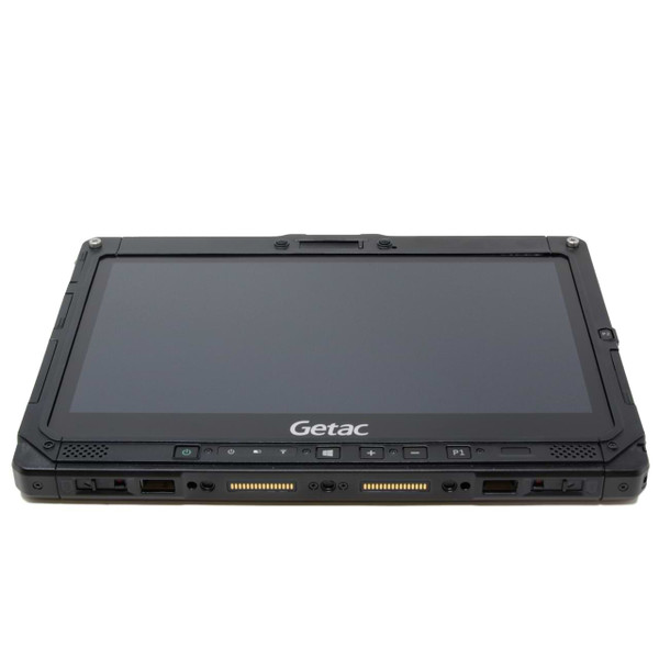 K120 Getac Tablet without the Keyboard Dock laying on its back K120 Getac Tablet without the Keyboard Dock laying on its back