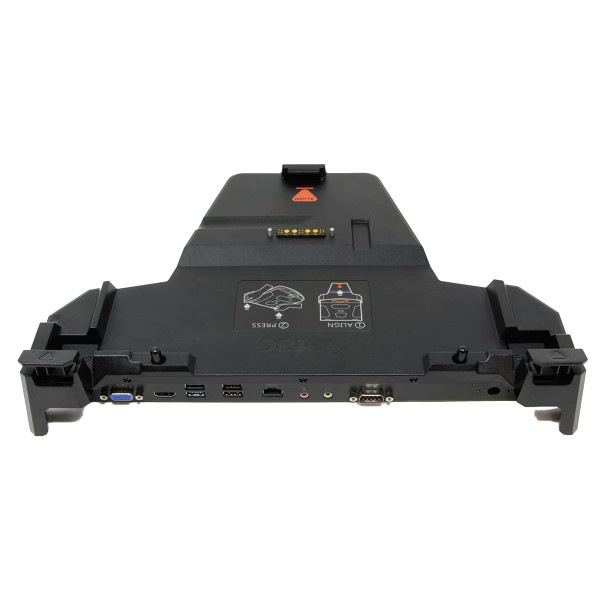 S410 Office Dock Showing 3 USBs, 1 USB 3.0, 1 HDMI, 1 VGA, 1 Serial, 1 RJ45, 1 Microphone Jack, and 1 Headphone Jack