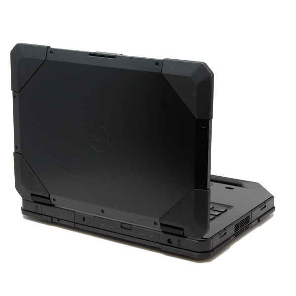 Rear View of the semi-rugged Latitude 5414 open Rear View of the semi-rugged Latitude 5414 open