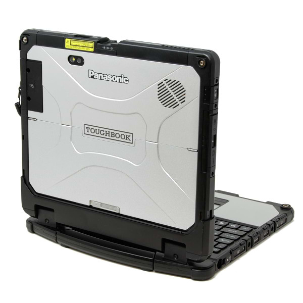 Back of the Toughbook 33 angled left Back of the Toughbook 33 angled left