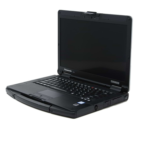 Toughbook FZ-55 Semi Rugged Laptop Facing Left With Port Covers Closed Toughbook FZ-55 Semi Rugged Laptop Facing Left With Port Covers Closed
