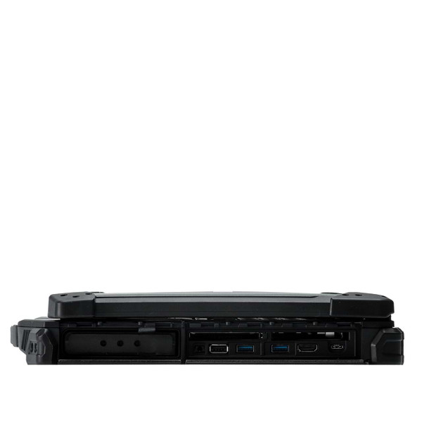 Rightside view of closed rugged Z14I laptop Rightside view of closed rugged Z14I laptop