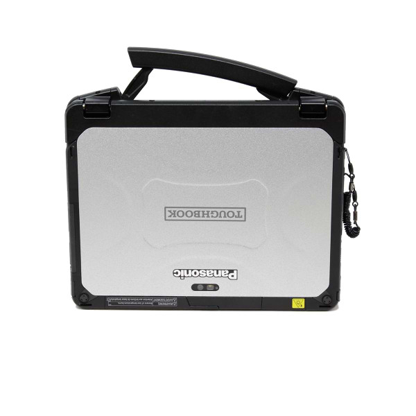 Closed Panasonic CF-20 MK2 With Carry Handle Up