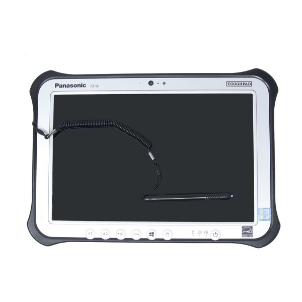 Stylus on the screen of a FZ-G1 MK4 Panasonic Tablet