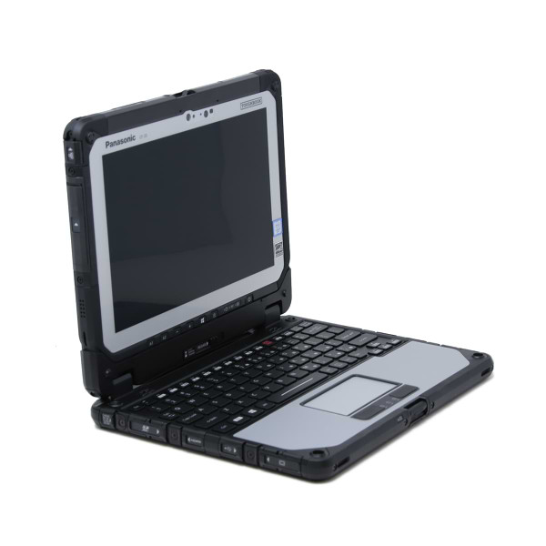 Open Box CF-20 Toughbook Left Side With Port Doors Open