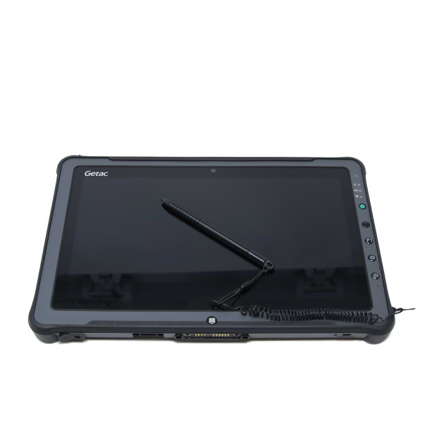 Fully Rugged Getac F110 G5 Tablet with Stylus On the Screen