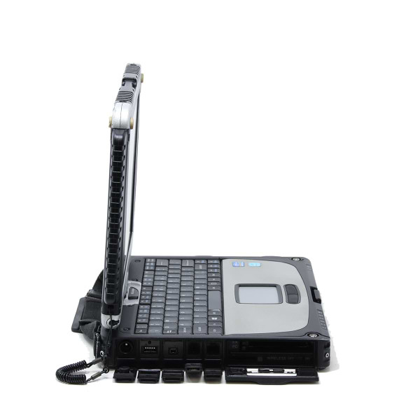 Toughbook CF-19 Left Side With all of the Port Covers Open