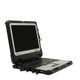 Angled to the Left with the Port Covers Open - Toughbook 33