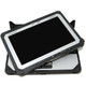 CF-20 Rugged Tablet Laying On It's Included Detachable Backlit Chiclet Keyboard