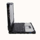 Toughbook CF-33 port covers open showing available ports on the right side