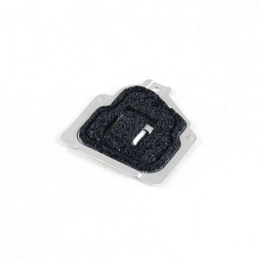 CF-31 LCD connector cover back, showing padding