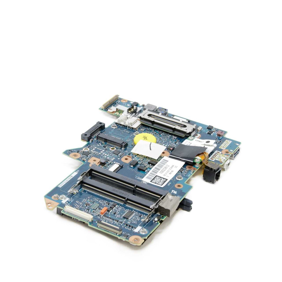 Motherboard top, showing ports