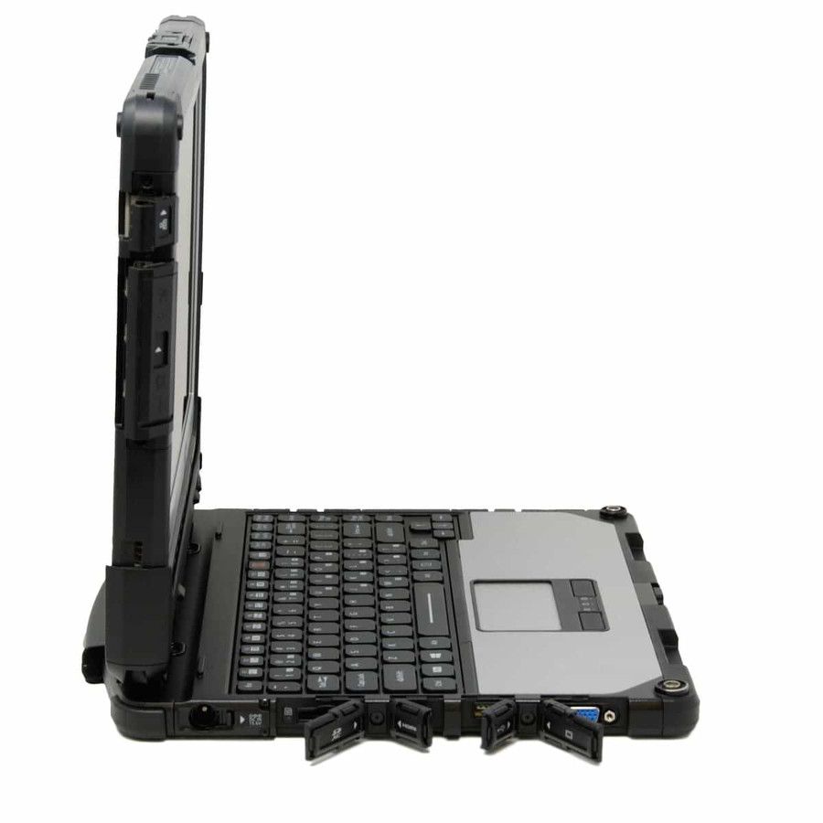 Panasonic Toughbook CF-33 Facing Right with Ports Open