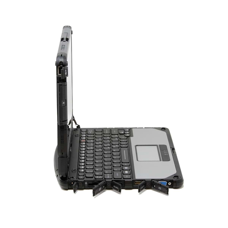 CF-20 Toughbook Left Side With Port Doors Open
