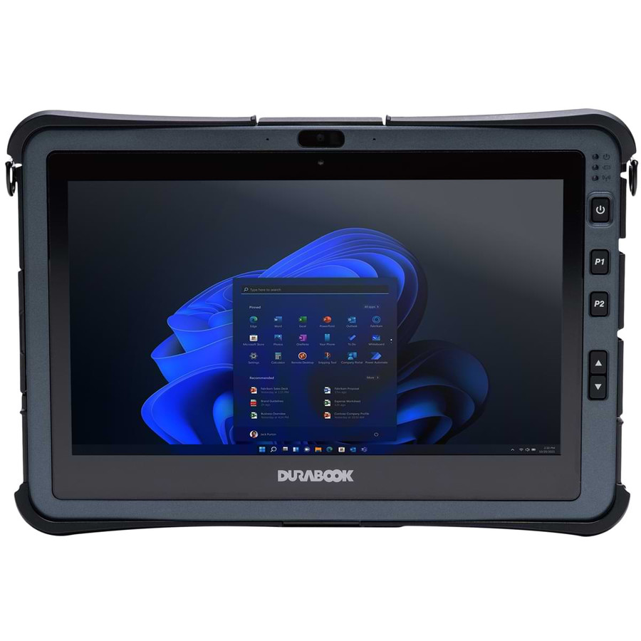 Durabook U11 Fully Rugged Tablet Facing Forward