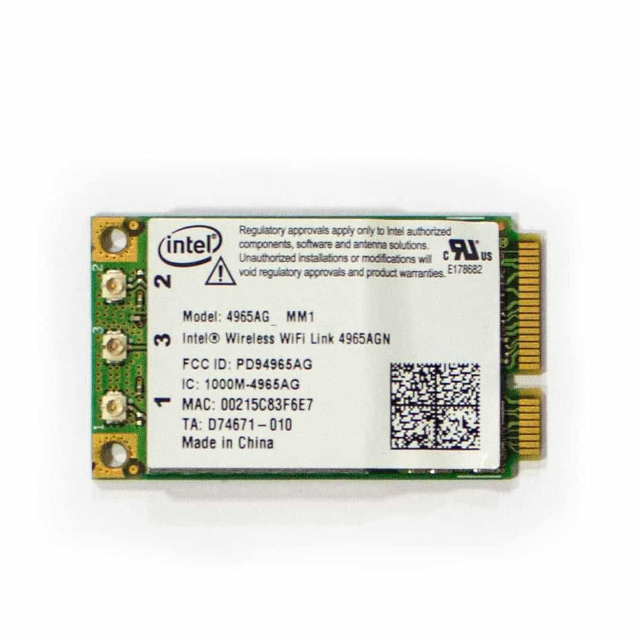 Front of Wi-Fi card for Panasonic Toughbook CF-30
