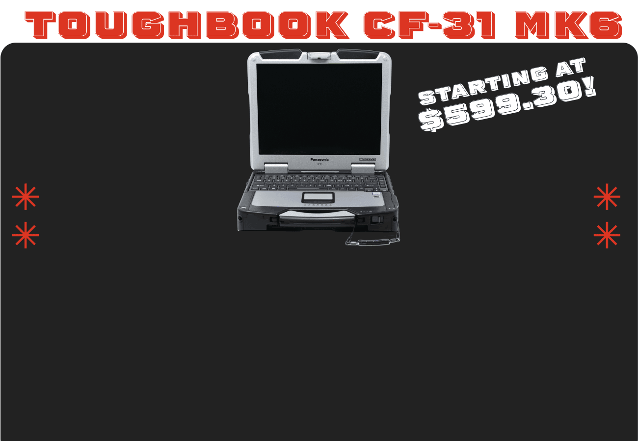 Panasonic Toughbook CF-31 MK6 starting at $599.30