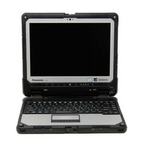 Scratch and Dent Panasonic Toughbook CF-33 with contactless Smart Card Reader Facing Forward