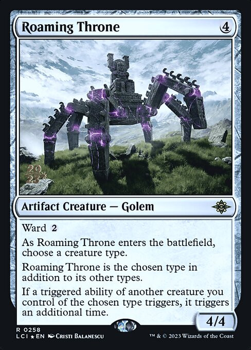 Roaming Throne (PLCI) (Foil) (#258s) - MTG Pirulo