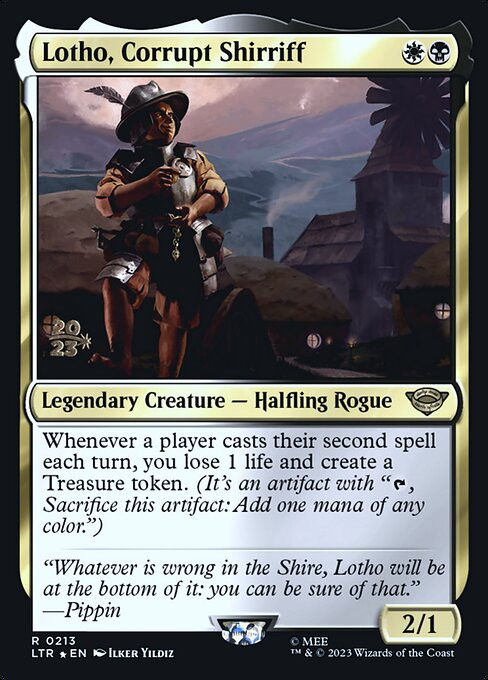 Lotho, Corrupt Shirriff (PLTR) (Foil) (#213s) - MTG Pirulo