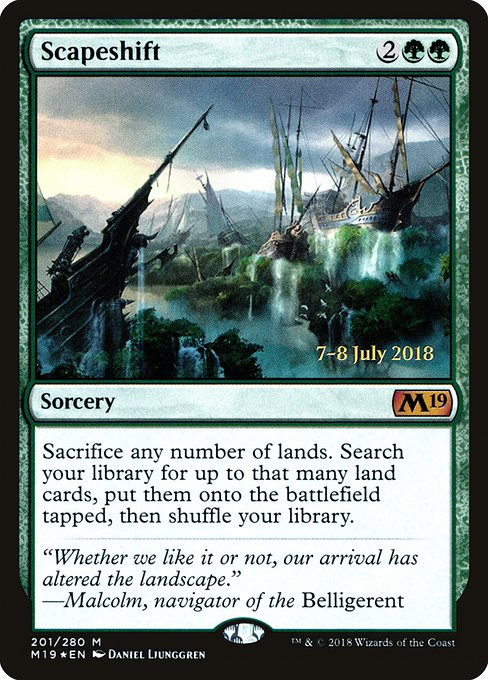 Scapeshift (PM19) (Foil) (#201s) - MTG Pirulo
