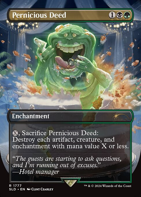 Pernicious Deed (SLD) (Foil) (Borderless) (#1777) - MTG Pirulo