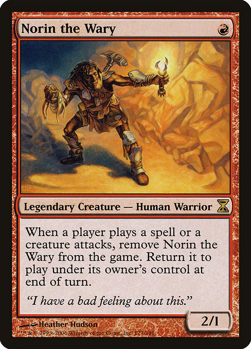 Norin the Wary (TSP) (Foil) (#171) - MTG Pirulo