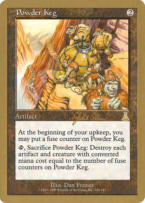 Powder Keg (WC99) (#js136a) - MTG Pirulo