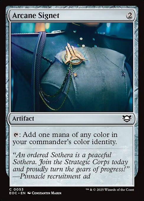 Arcane Signet (EOC) (Foil) (#53) - MTG Pirulo