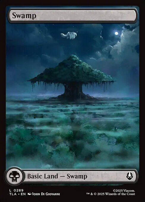 Swamp (TLA) (Foil) (Full Art) (#289) - MTG Pirulo