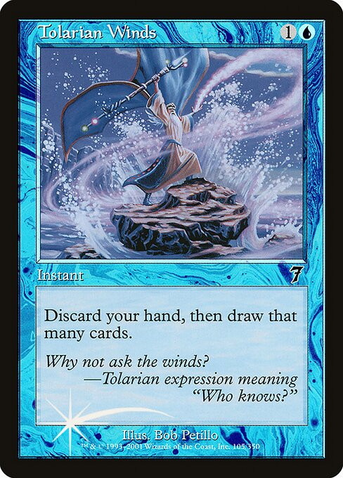 Tolarian Winds (7ED) (Foil) (#105☆) - MTG Pirulo
