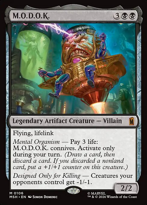M.O.D.O.K. (MSH) (Foil) (#106) - MTG Pirulo
