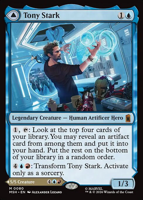 Tony Stark // The Invincible Iron Man (MSH) (Foil) (#80) - MTG Pirulo