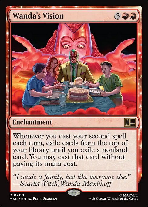 Wanda's Vision (MSC) (Foil) (#708) - MTG Pirulo