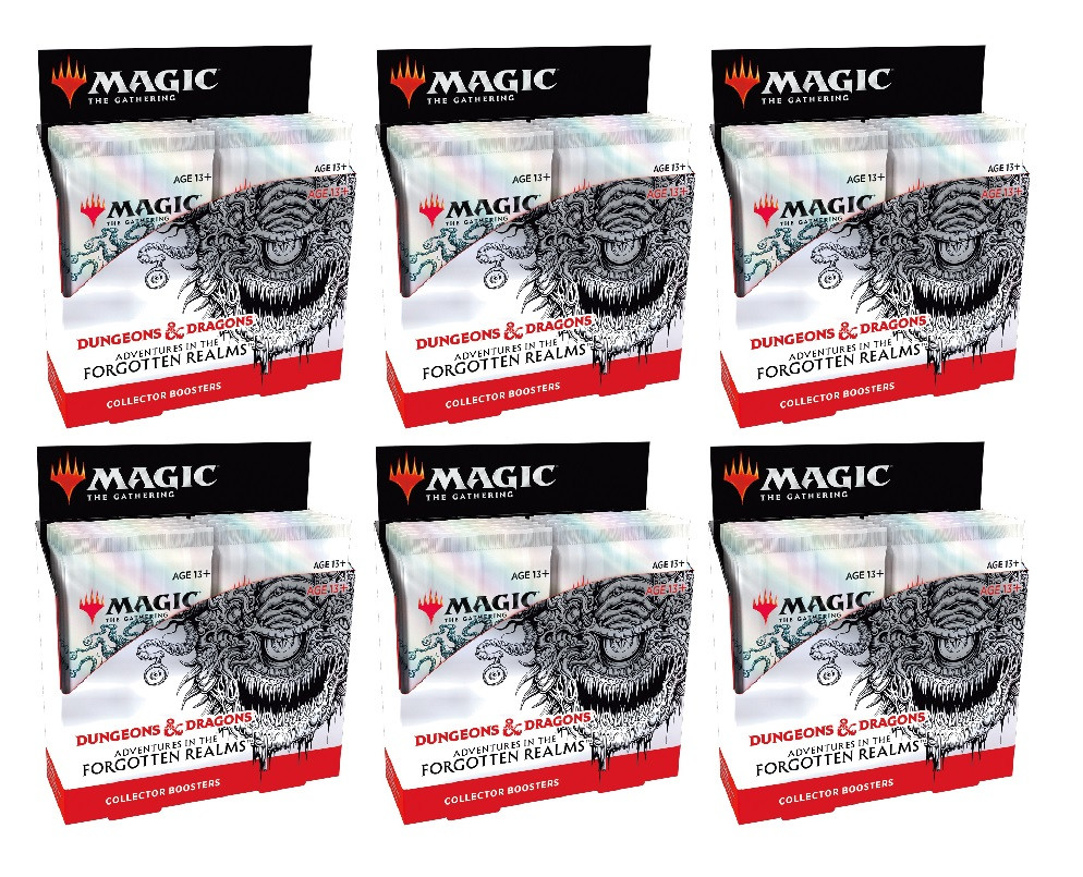 Adventures in the Forgotten Realms Collector Booster Case (6 Boxes) - MTG Pirulo Adventures in the Forgotten Realms Collector Booster Case (6 Boxes) - MTG Pirulo