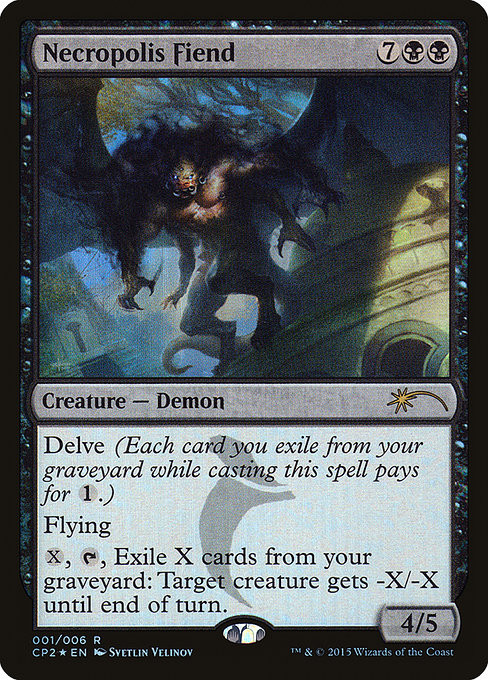 Necropolis Fiend (CP2) (Foil) (#1) - MTG Pirulo